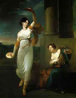 Мария Мирская, Адам Наполеон Мирский и Барабара Шумская (ок. 1808)
